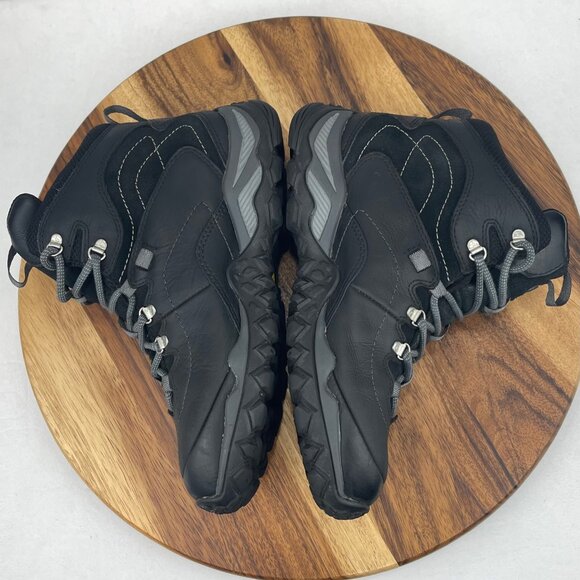 Merrell Dry Select Womens Sz. 7 Black Leather Vibram Hiking Ankle Boots J32090 - Picture 7 of 11